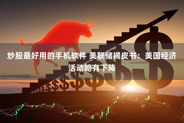 炒股最好用的手机软件 美联储褐皮书：美国经济活动略有下降