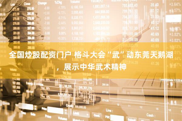全国炒股配资门户 格斗大会“武”动东莞天鹅湖，展示中华武术精神