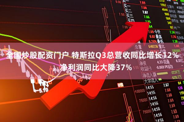 全国炒股配资门户 特斯拉Q3总营收同比增长12%,净利润同比大降37%